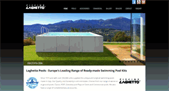 Desktop Screenshot of laghettopools.com